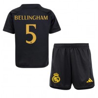 Real Madrid Jude Bellingham #5 Kolmas Peliasu Lasten 2023-24 Lyhythihainen (+ Lyhyet housut)